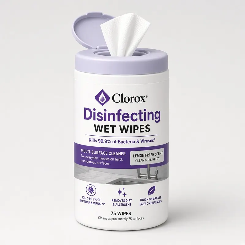 消毒濕紙巾桶裝 / Disinfectant Wipes Canister