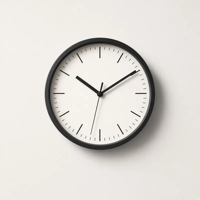 簡約掛鐘 / Simple Wall Clock